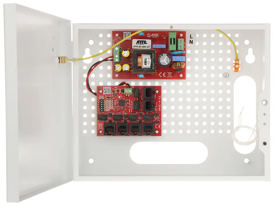 ⁨SWITCH POE IP-5-11-E 5-PORTOWY ATTE⁩ w sklepie Wasserman.eu