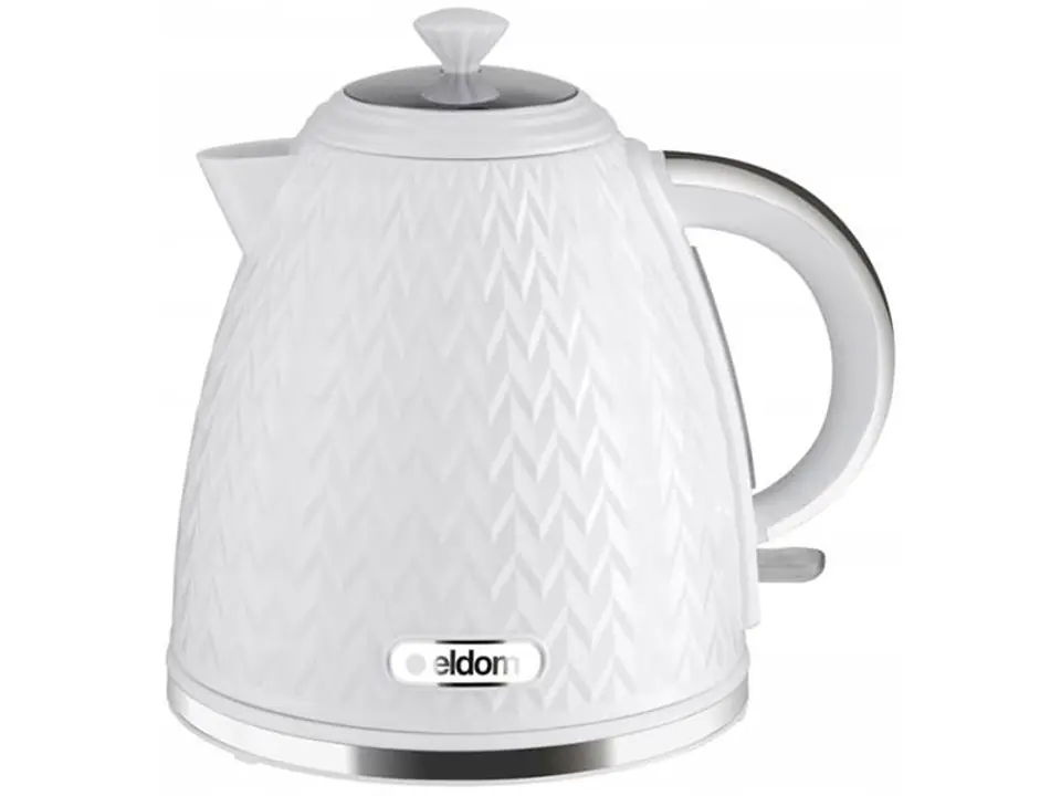 ⁨Electric cordless kettle white, retro Eldom C265B, white⁩ at Wasserman.eu