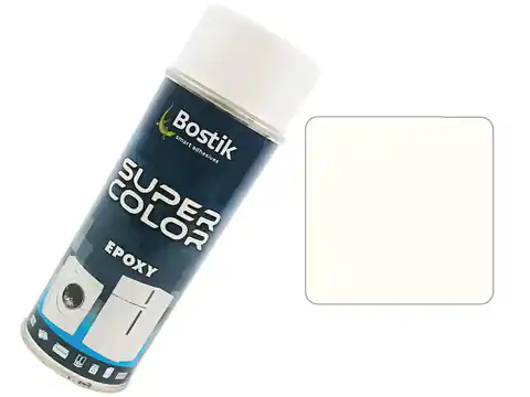 ⁨Spray paint for household appliances Super Color Epoxy White 400ml⁩ at Wasserman.eu