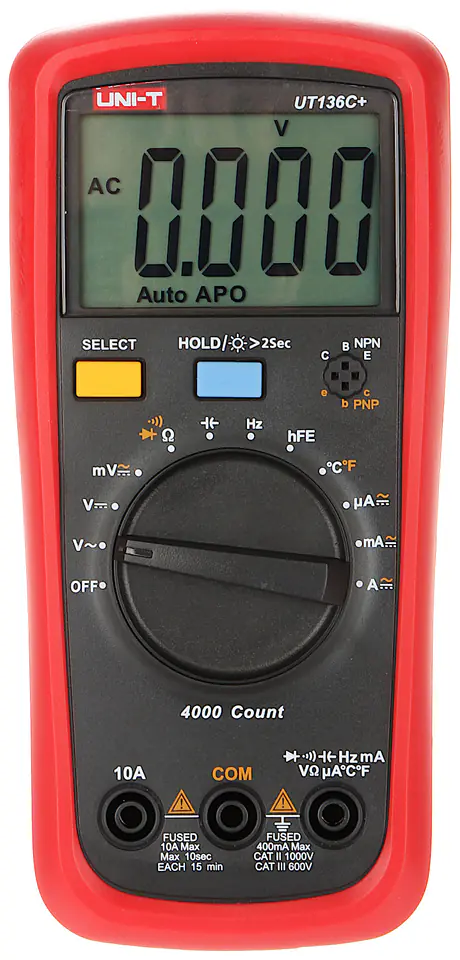 ⁨MIERNIK UNIWERSALNY UT-136C+ UNI-T⁩ w sklepie Wasserman.eu
