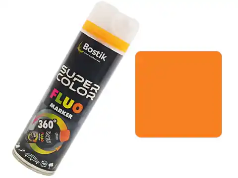 ⁨Fluorescent spray paint 500ml (orange)⁩ at Wasserman.eu