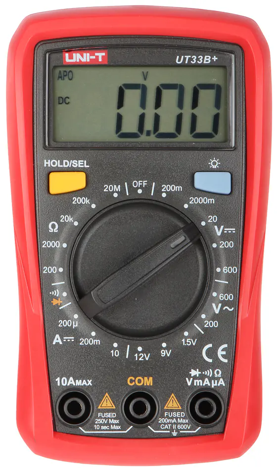 ⁨Universal meter with LCD Uni-T UT33B plus⁩ at Wasserman.eu