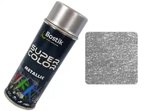 ⁨Metallic spray paint 400 ml (Silver)⁩ at Wasserman.eu
