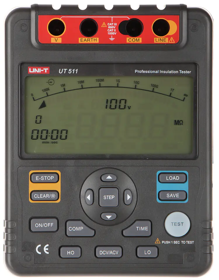 ⁨INSULATION RESISTANCE METER UT-511 UNI-T⁩ at Wasserman.eu