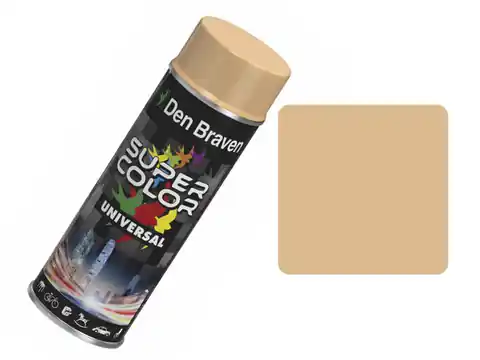 ⁨Farba w sprayu uniwersalna 400ml (beżowy, RAL1001)⁩ w sklepie Wasserman.eu