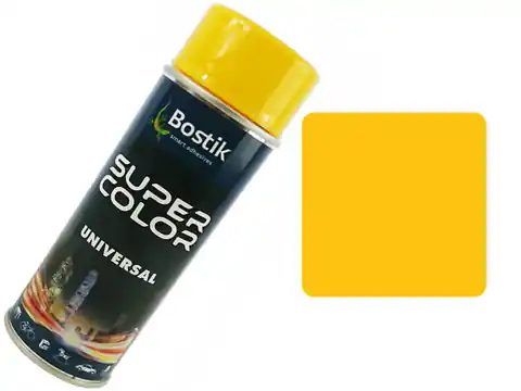 ⁨Farba w sprayu uniwersalna 400ml (żółty, RAL1023)⁩ w sklepie Wasserman.eu