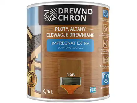 ⁨Drewnochron coating-forming impregnate (0.75 l, Oak)⁩ at Wasserman.eu