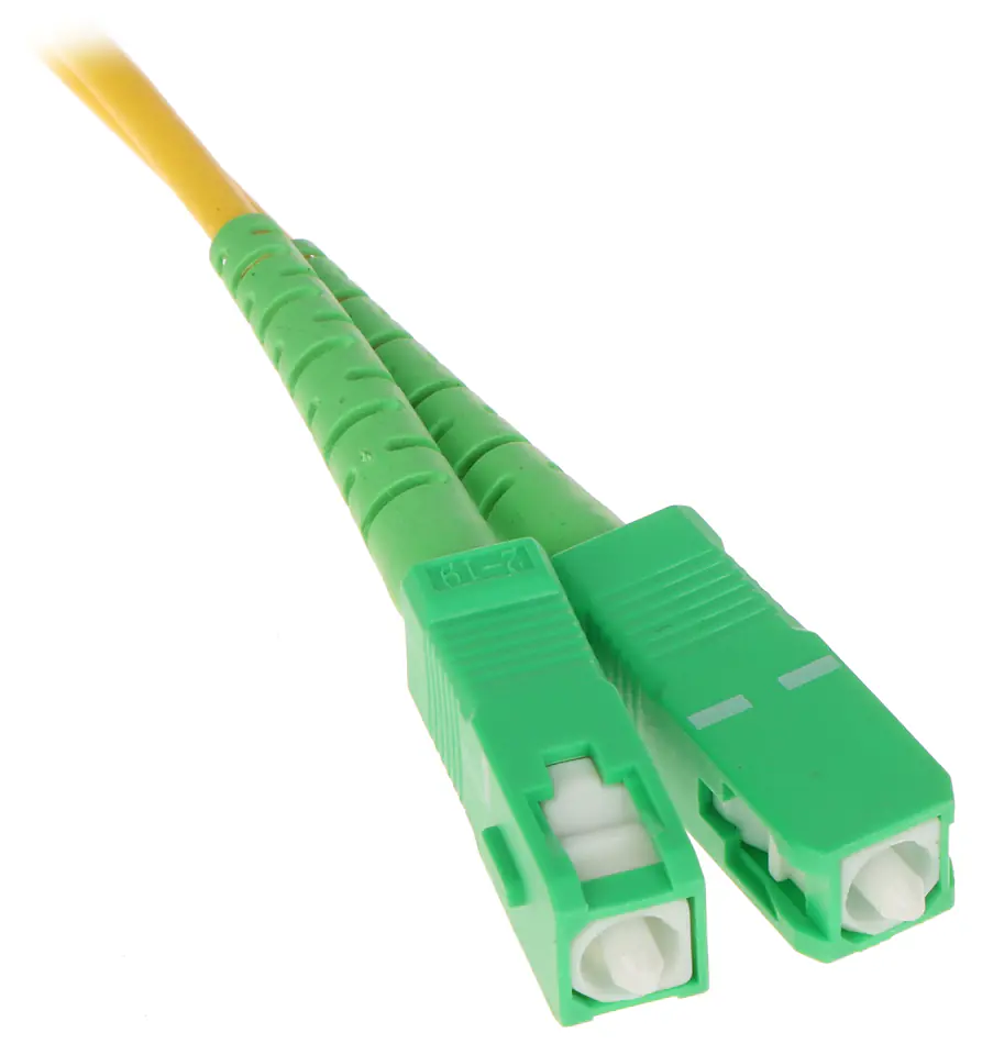 ⁨PATCHCORD JEDNOMODOWY PC-SC-APC/SC-APC-0.5 0.5 m⁩ w sklepie Wasserman.eu