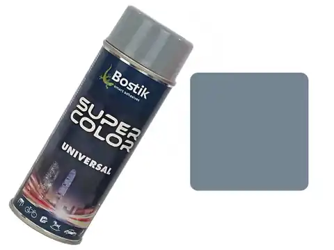 ⁨Farba w sprayu uniwersalna 400ml (szary, RAL7001)⁩ w sklepie Wasserman.eu