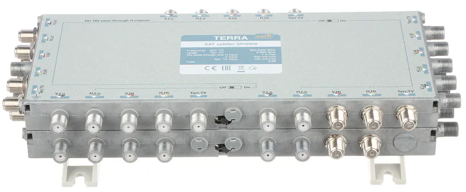 ⁨TV/SAT SPLITTER TERRA SDQ-908⁩ at Wasserman.eu