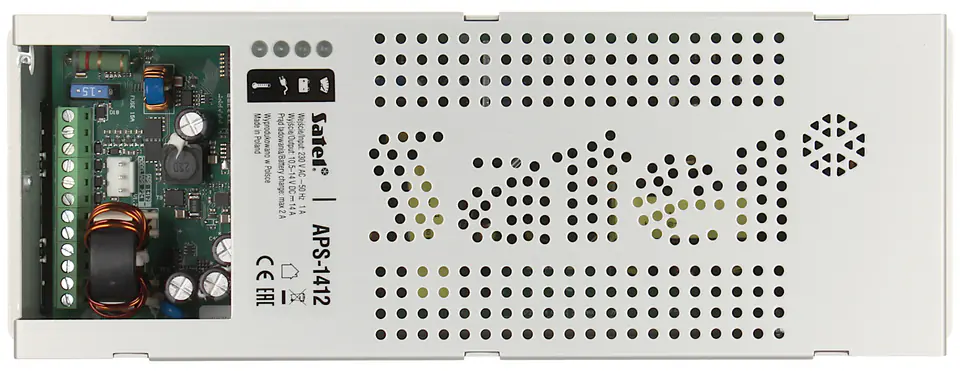 ⁨SWITCHED-MODE BUFFER POWER SUPPLY APS-1412 SATEL⁩ at Wasserman.eu