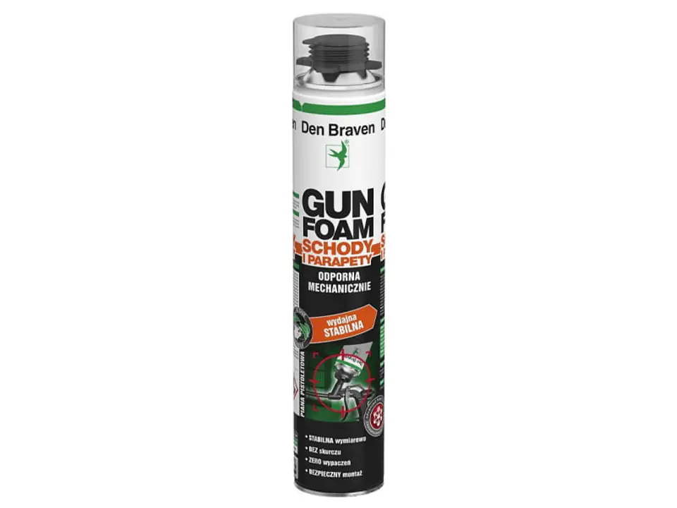 Gun Foam Stairs Window sills 750ml Gunfoam sch. parap. pist. 750ml at Wasserman.eu