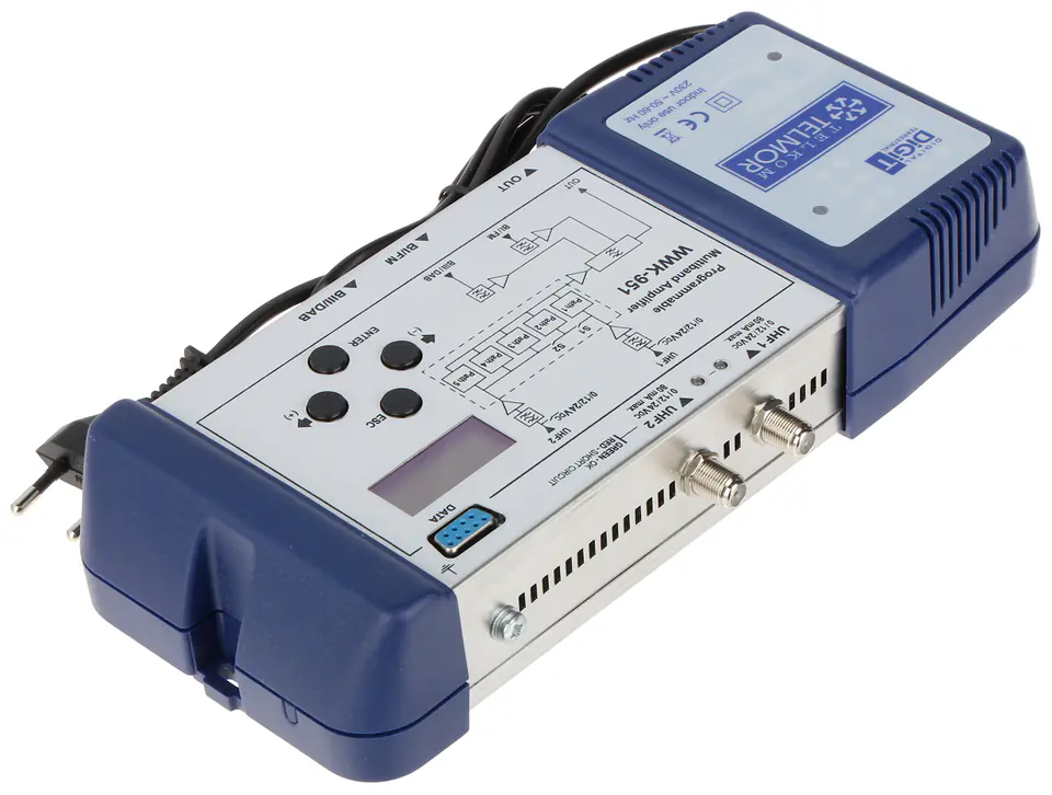 ⁨PROGRAMOWALNY WZMACNIACZ WIELOZAKRESOWY WWK-951 TELMOR⁩ w sklepie Wasserman.eu