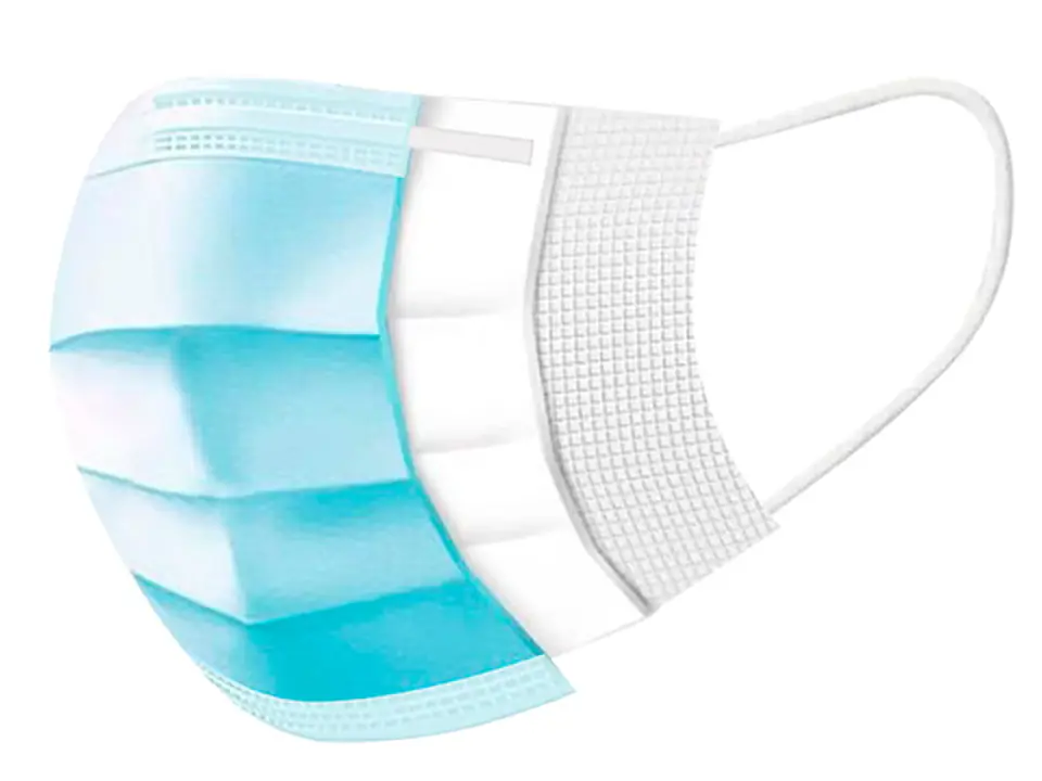 ⁨Three-layer disposable mask 2831 #⁩ at Wasserman.eu