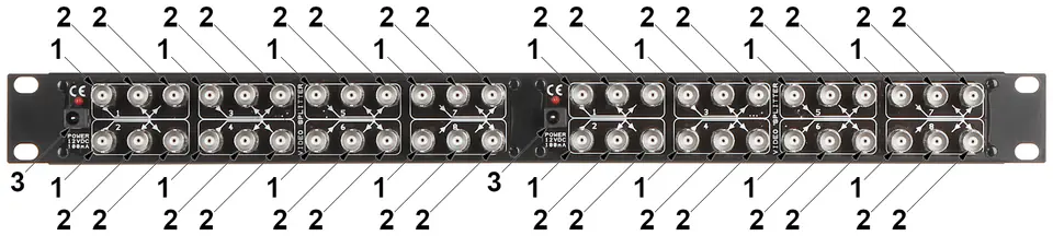 ⁨VIDEO SPLITTER RV-16/32-UHD/R19⁩ at Wasserman.eu