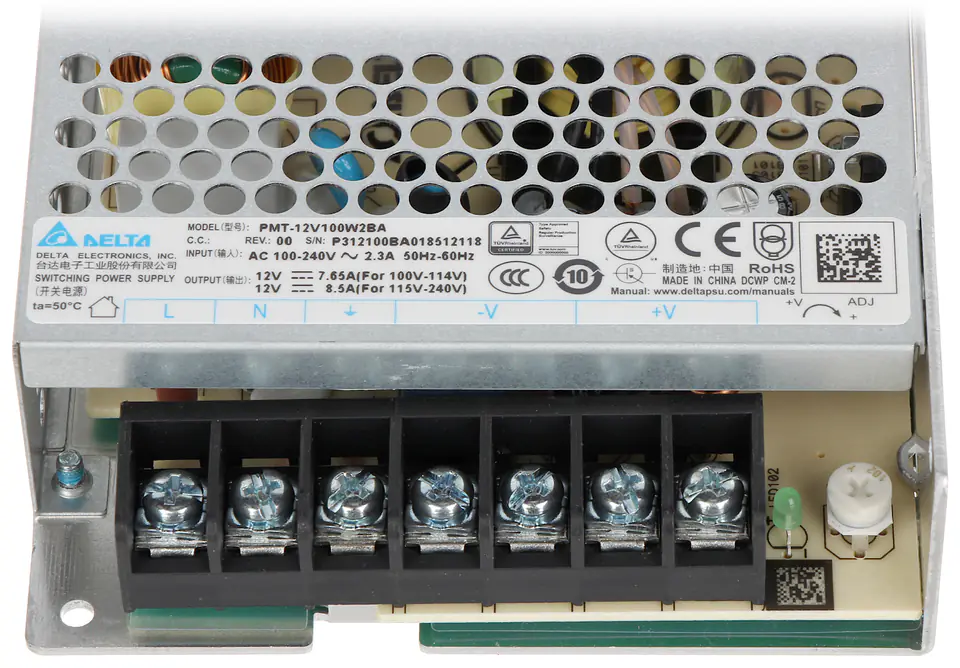ZASILACZ IMPULSOWY PMT-12V100W2BA Delta Electronics w sklepie Wasserman.eu