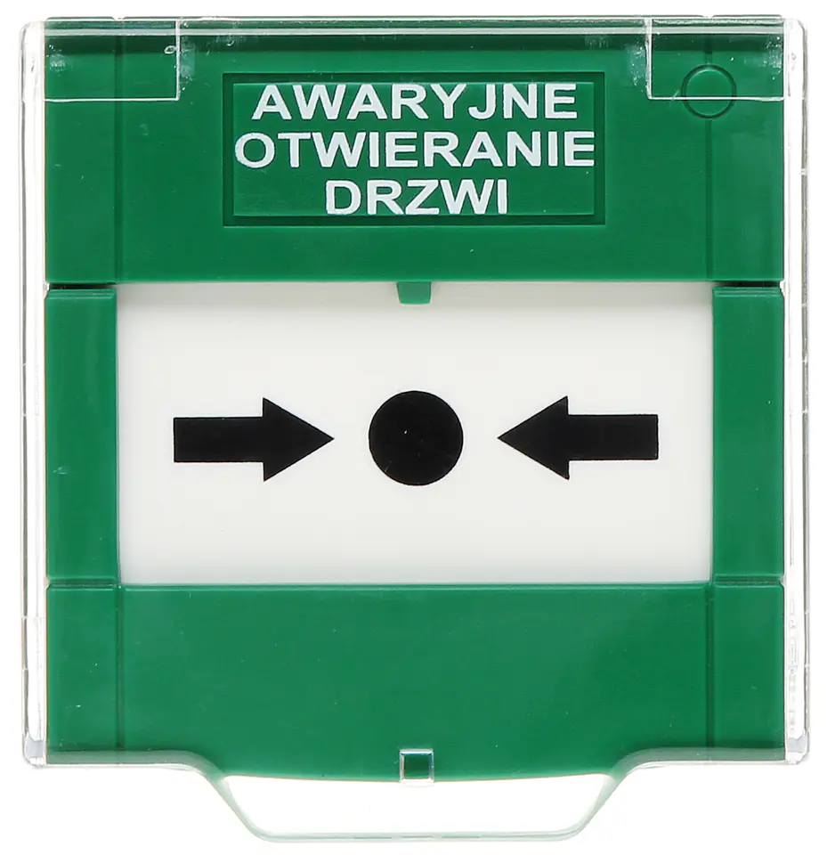 Emergency surface-mounted exit button 2A/30V DC manual green APWK at Wasserman.eu