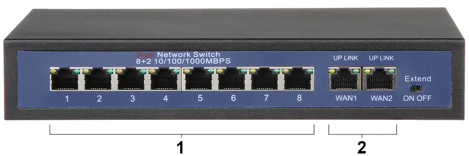 SWITCH POE APTI-POE0802G-120W 8-PORTOWY w sklepie Wasserman.eu