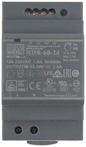 ⁨SWITCHED-MODE POWER SUPPLY DS-KAW60-2N⁩ at Wasserman.eu
