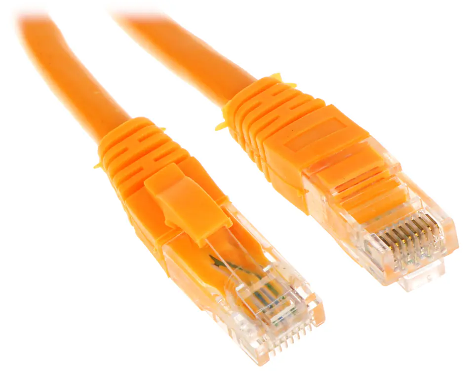 ⁨PATCHCORD RJ45/6/10.0-ORANGE 10 m⁩ w sklepie Wasserman.eu