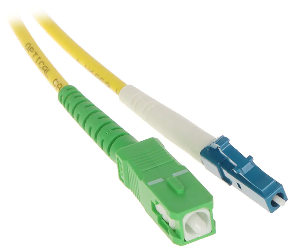 ⁨PATCHCORD JEDNOMODOWY PC-SC-APC/LC 1 m⁩ w sklepie Wasserman.eu