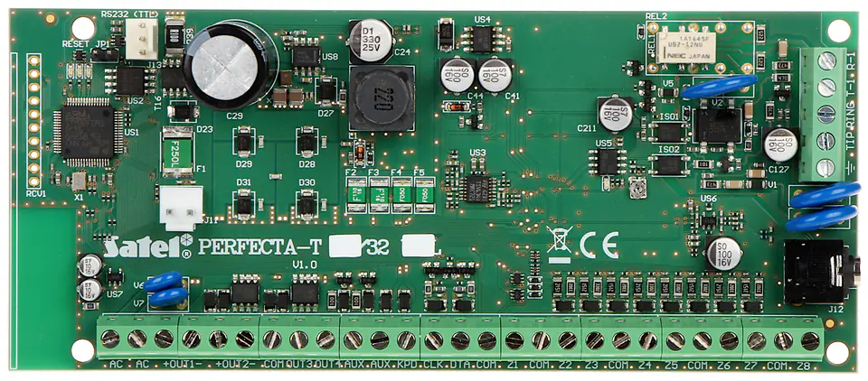 ⁨PERFECTA-T-32 SATEL CONTROL PANEL BOARD⁩ at Wasserman.eu