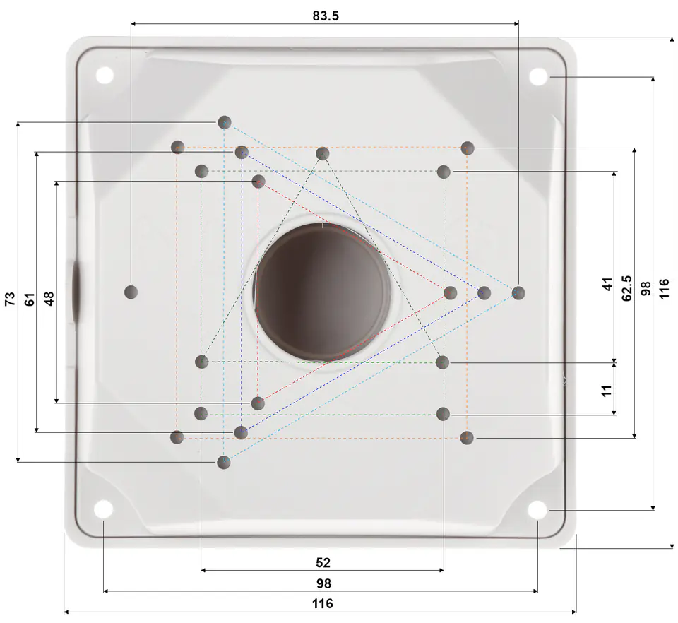 ⁨UCHWYT KAMERY BD-B116⁩ w sklepie Wasserman.eu