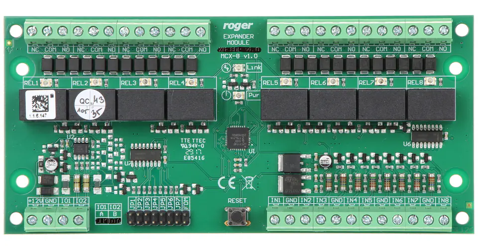 I/O EXPANDER MCX8-BRD ROGER at Wasserman.eu