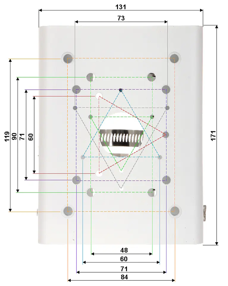 ⁨POLE HOLDER PFA150-V2 DAHUA⁩ at Wasserman.eu