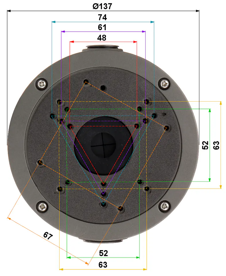 ⁨UCHWYT KAMERY BD-320G⁩ w sklepie Wasserman.eu