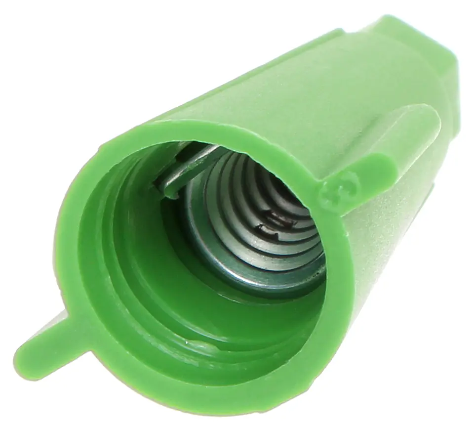 ⁨Connector 1x 1-6mm2 green ZSE1-1.0/6.0 43814205 /100pcs./⁩ at Wasserman.eu