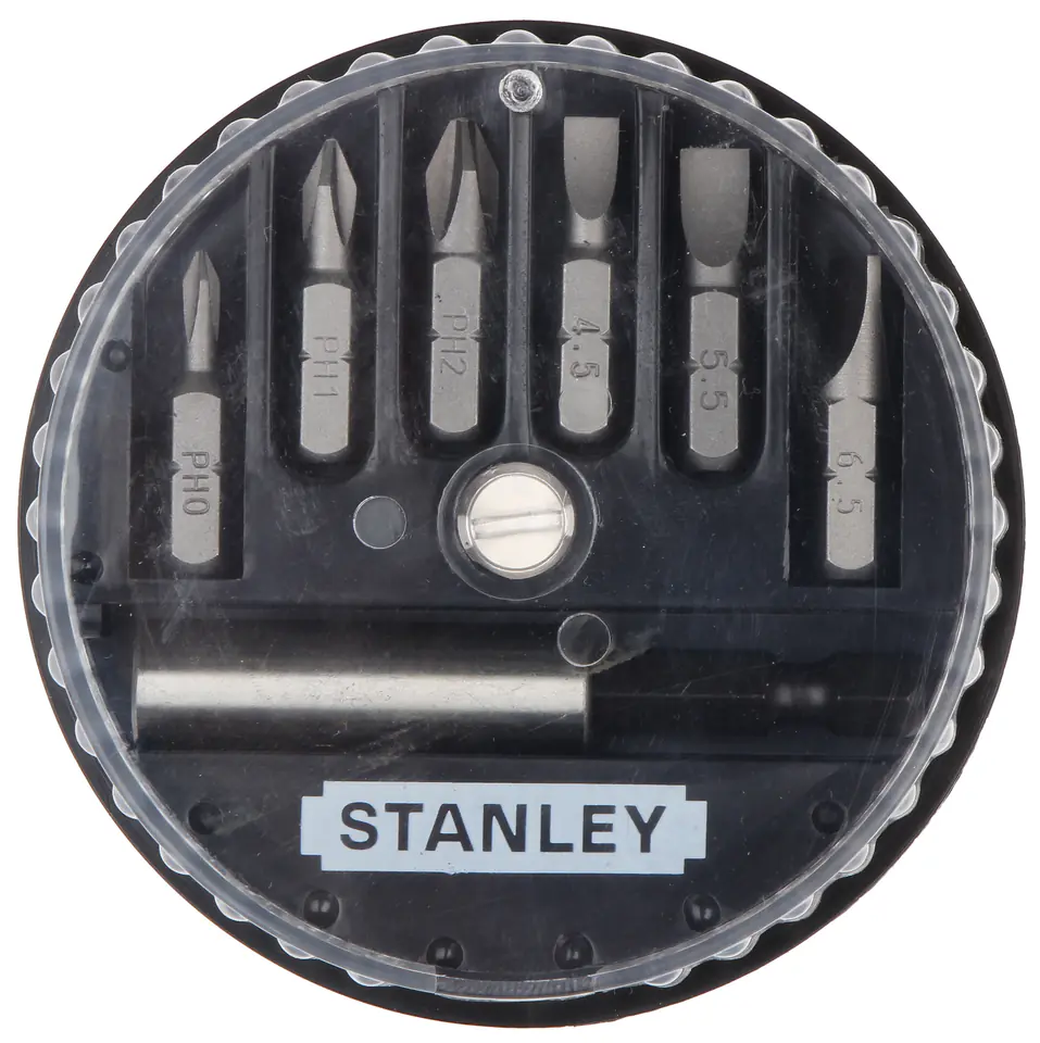 ⁨ZESTAW BITÓW ST-1-68-735 6 SZT. 1/4 " STANLEY⁩ w sklepie Wasserman.eu