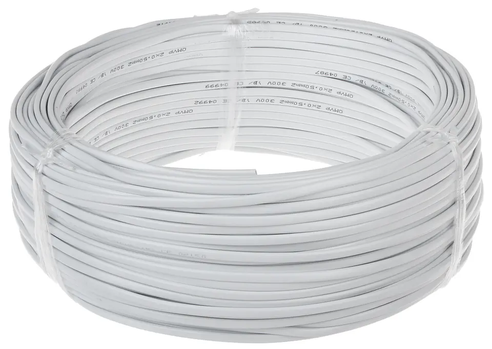 KABEL ELEKTRYCZNY PŁASKI OMYP-2X0.5 w sklepie Wasserman.eu
