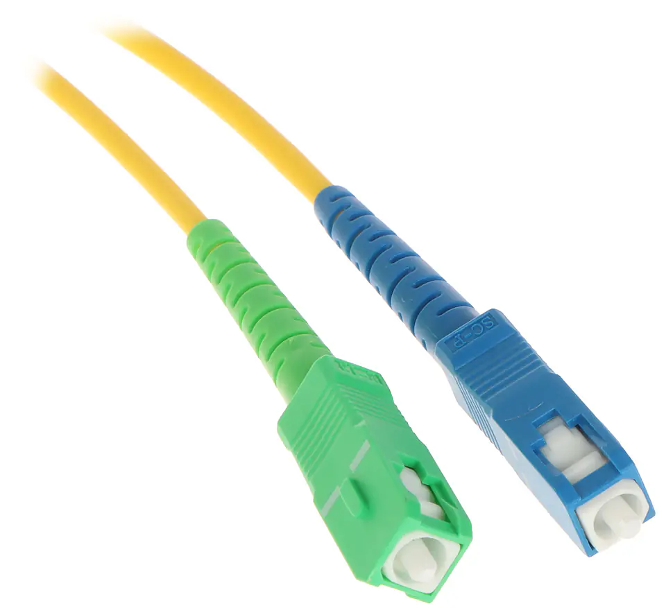 ⁨PATCHCORD JEDNOMODOWY PC-SC-APC/SC 1 m⁩ w sklepie Wasserman.eu