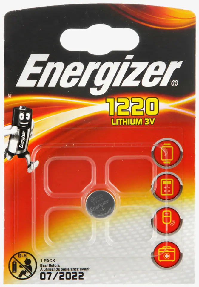 ⁨BATTERY BAT-CR1220 ENERGIZER⁩ at Wasserman.eu