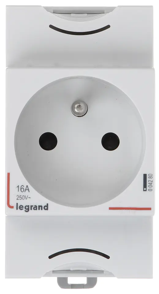 ⁨GNIAZDO POJEDYNCZE LE-004280 DIN TS-35 230 V 16 A LEGRAND⁩ w sklepie Wasserman.eu