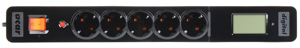 ACAR-DIGITAL POWER STRIP (5 OUTLETS) at Wasserman.eu