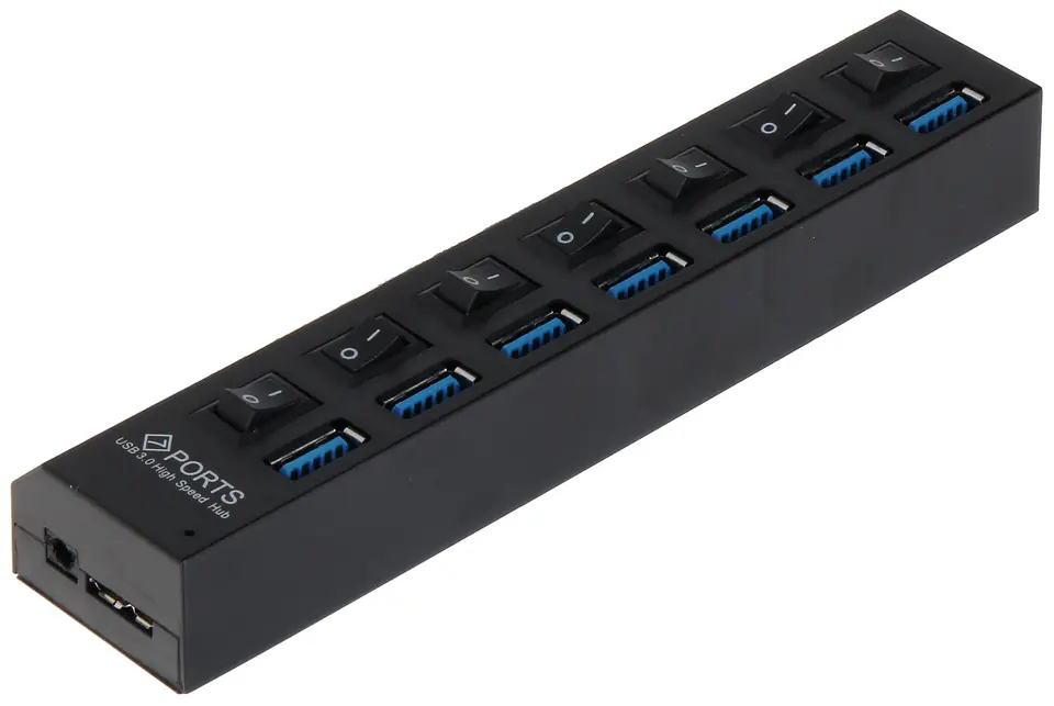 ⁨HUB USB 3.0 HUB-USB3.0-1/7 55 cm⁩ w sklepie Wasserman.eu