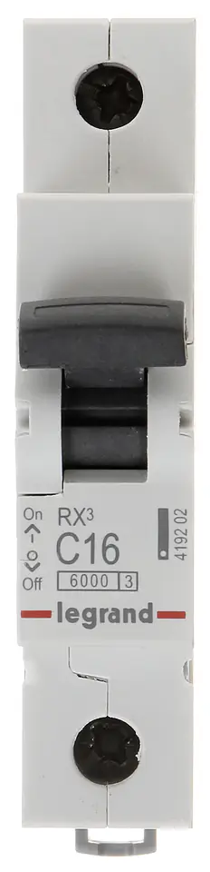 ⁨Circuit breaker 1P C 16A 6kA AC S301 RX3 419202⁩ at Wasserman.eu