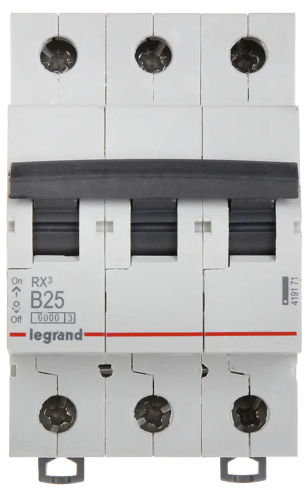CIRCUIT BREAKER LE-419171 THREE-PHASE 25 A TYPE B LEGRAND at Wasserman.eu