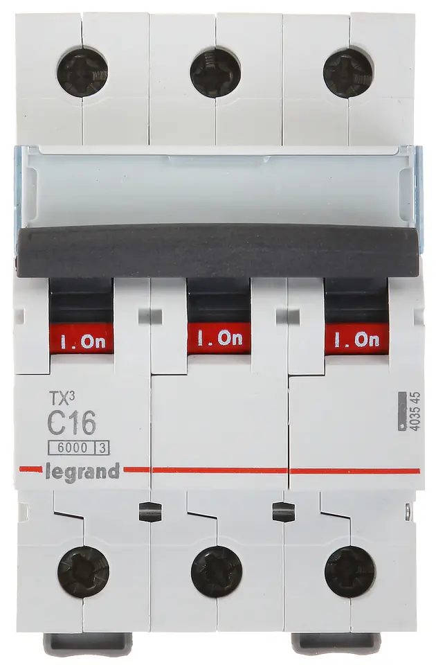 ⁨CIRCUIT BREAKER LE-403545 THREE-PHASE 16 A TYPE C LEGRAND⁩ at Wasserman.eu