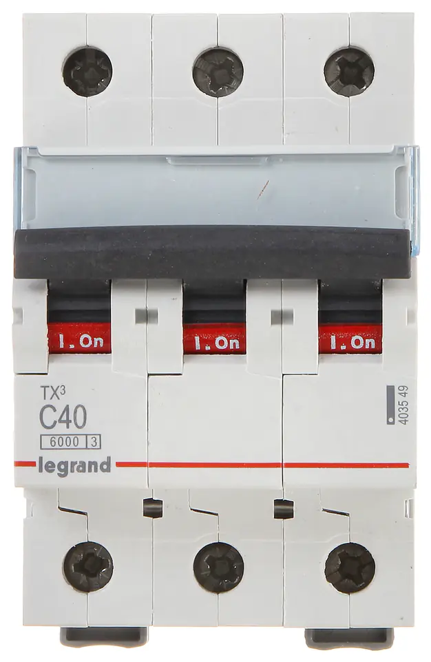 ⁨CIRCUIT BREAKER LE-403549 THREE-PHASE 40 A TYPE C LEGRAND⁩ at Wasserman.eu