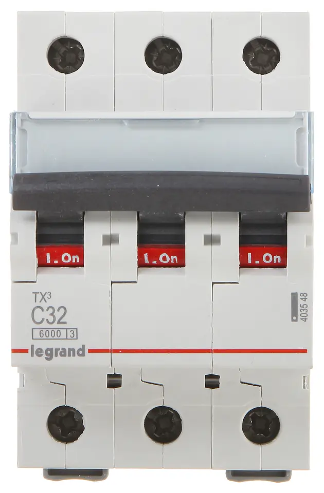 ⁨CIRCUIT BREAKER LE-403548 THREE-PHASE 32 A TYPE C LEGRAND⁩ at Wasserman.eu