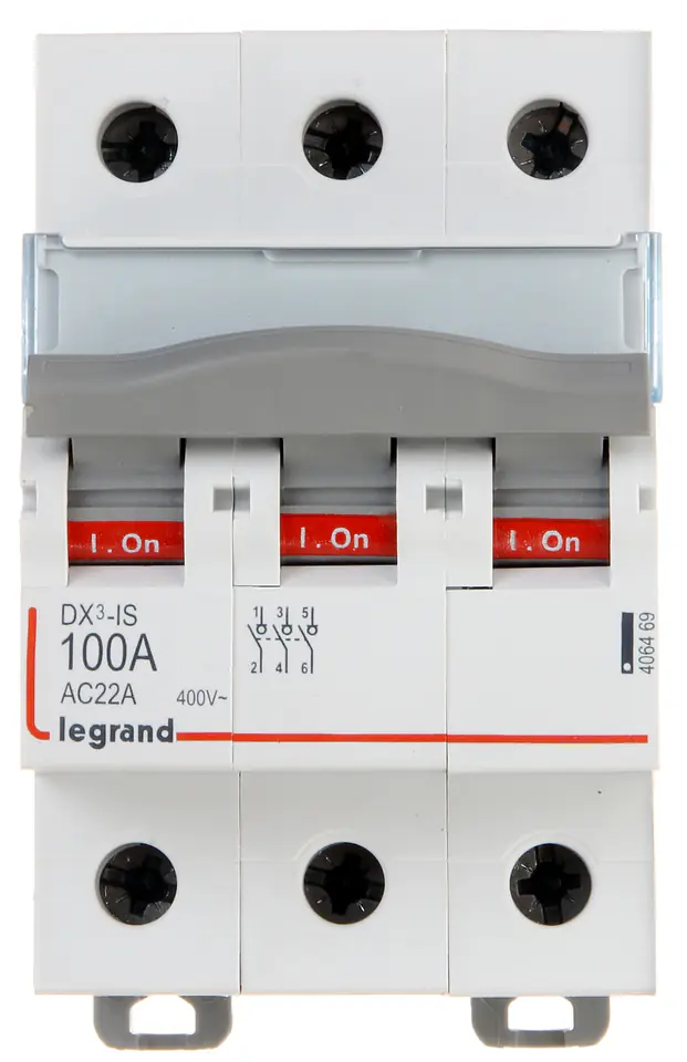 ⁨ROZŁĄCZNIK IZOLACYJNY LE-406469 TRÓJFAZOWY 100 A LEGRAND⁩ w sklepie Wasserman.eu