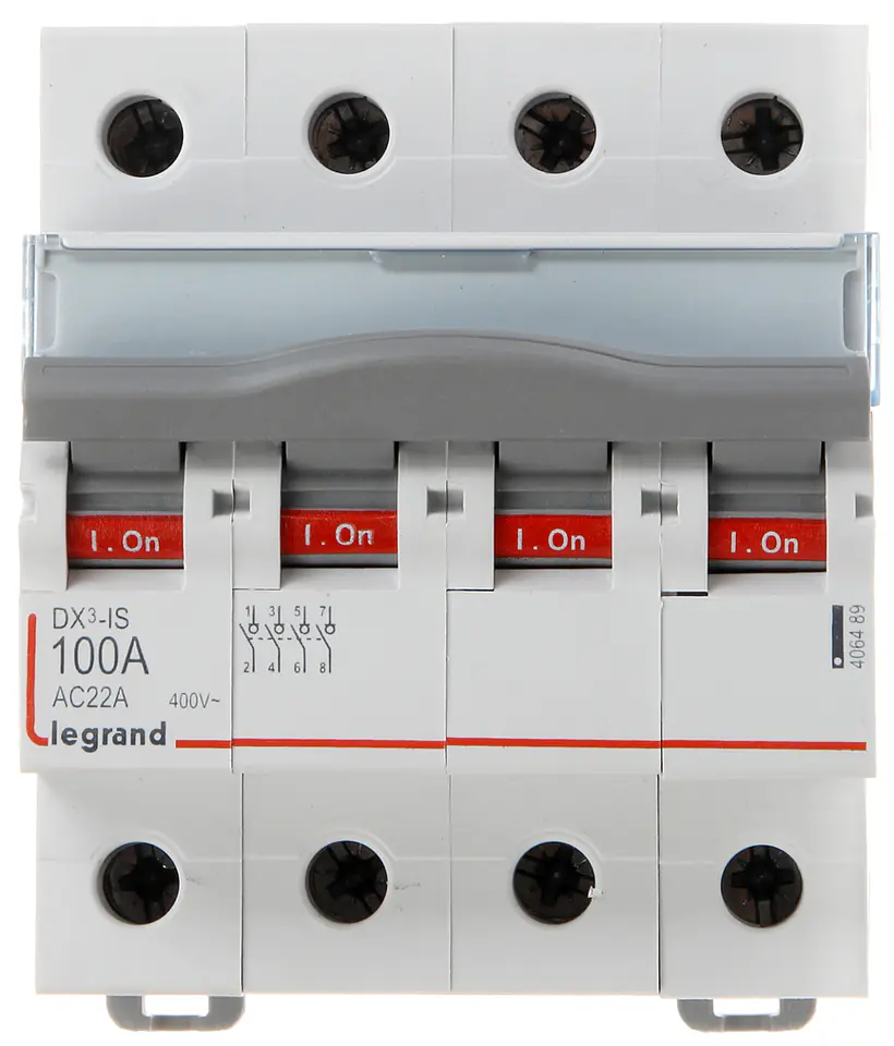 ⁨INSULATION DISCONNECTOR LE-406489 THREE-PHASE 100 A LEGRAND⁩ at Wasserman.eu