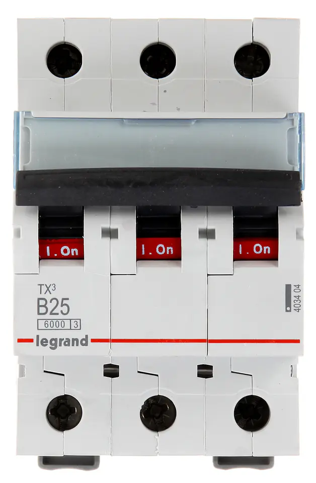 ⁨CIRCUIT BREAKER LE-403404 THREE-PHASE 25 A TYPE B LEGRAND⁩ at Wasserman.eu