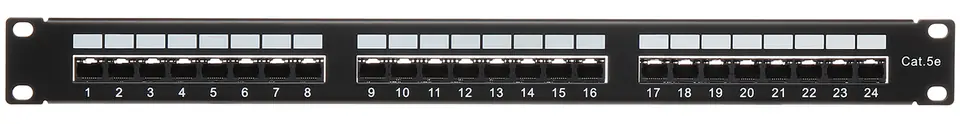 ⁨PATCH PANEL RJ-45 PP-24/RJ/C⁩ w sklepie Wasserman.eu