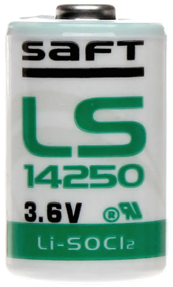 ⁨BATERIA LITOWA BAT-LS14250 3.6 V LS14250 SAFT⁩ w sklepie Wasserman.eu