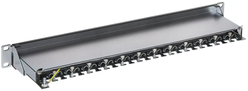 ⁨PATCH PANEL RJ-45 PP-24/RJ6-C/FTP⁩ at Wasserman.eu