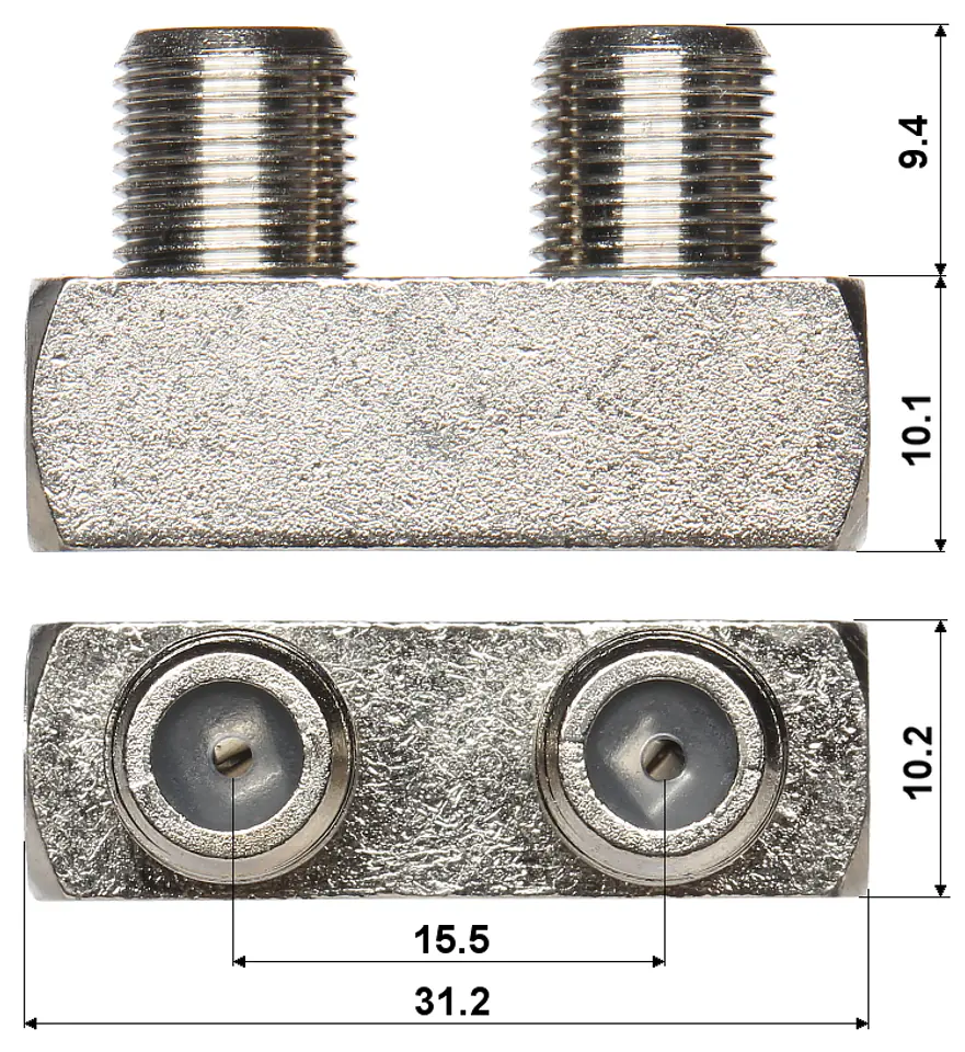 ⁨CONNECTOR F-GK/F-GK⁩ at Wasserman.eu